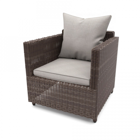 Кресло из ротанга