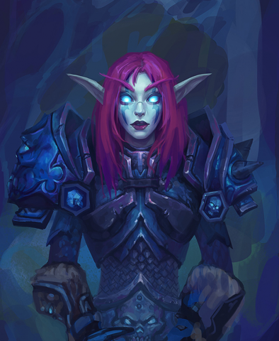 fanart death knight wow