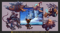 7ми дневный конкурс digital painting classes