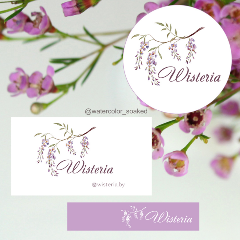 Логотип флориста