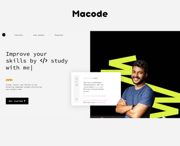 Macode - персональный сайт