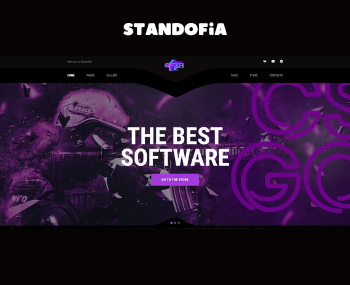 Статический интернет-магазин для "Standofia"