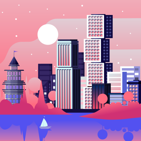 Город