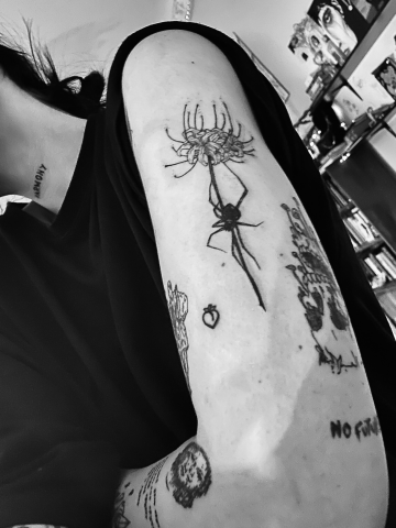 Тату графика, ньюскул