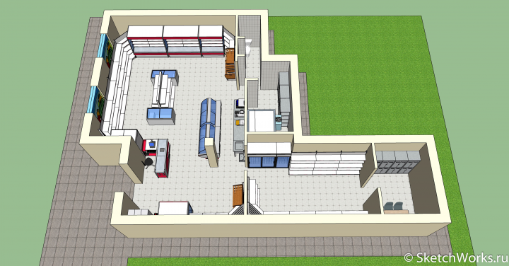 Проект продуктового магазина