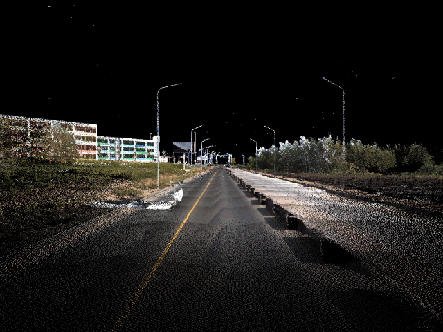 Обработка лазерного сканироавния