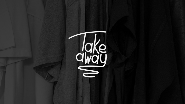 "Take away" outfit brand / logo desing