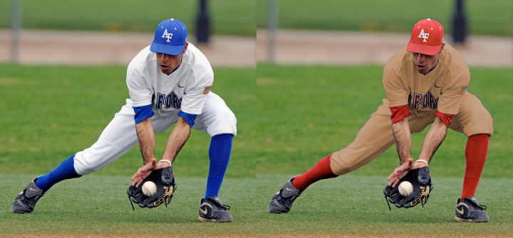 Замена цвета