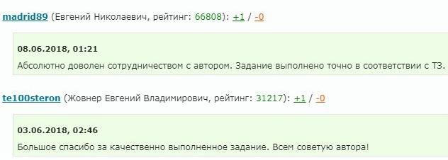 Отзывы