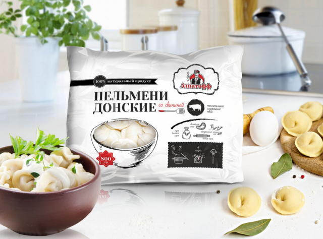 Дизайн серии упаковок ТМ "Алпатофф"