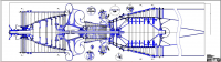 Gas Turbine design drawing