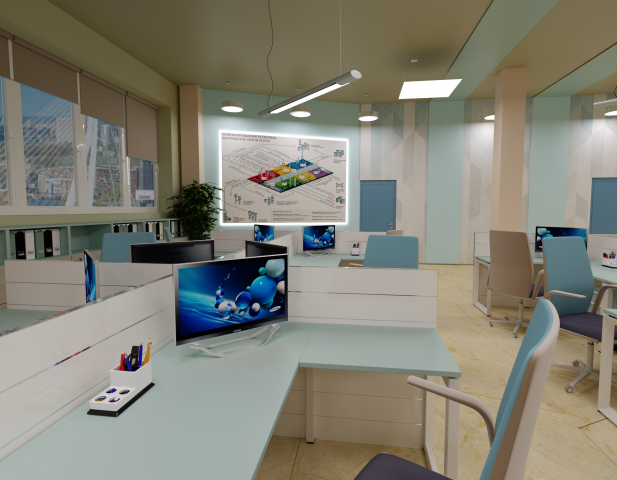 Офис open space, Краснодар
