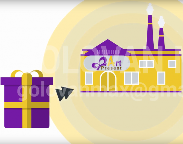 Создание анимационного ролика для Art Present