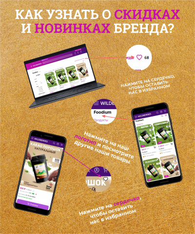 Карточки товаров Wildberries