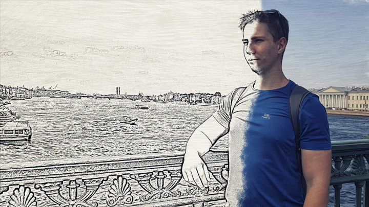 Обработка фото под рисунок