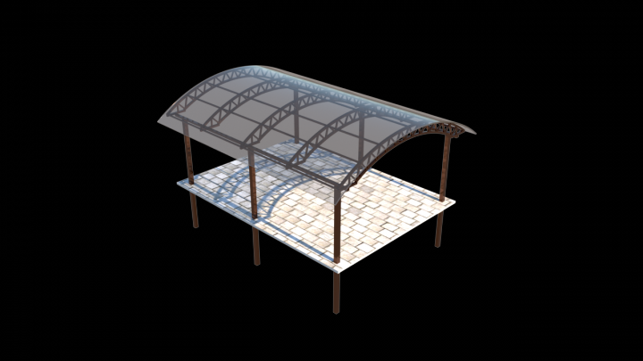 Навес "Премиум"