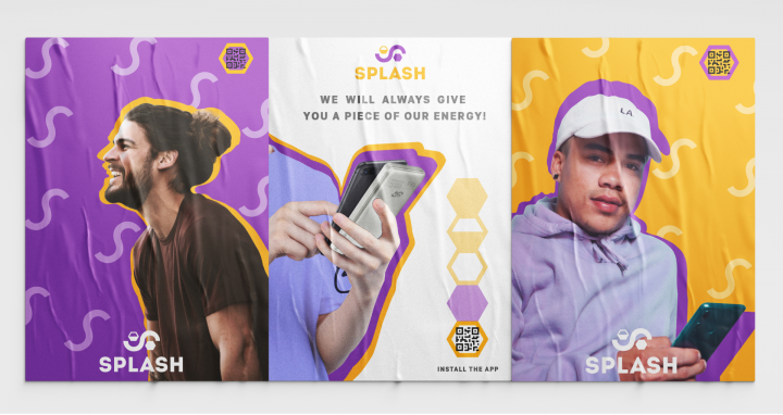 Разработка лого для шеринга powerbank