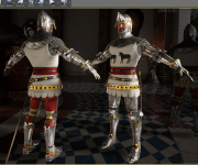 рыцарь . делал под  движок unreal 4.8