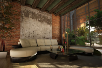 Дизайн - проект интерьера лофт - квартиры( в Москве) площадью 30