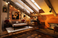 Дизайн интерьера спальни хозяев