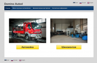 Сайт шиномонтажки и автомойки Domino Auto