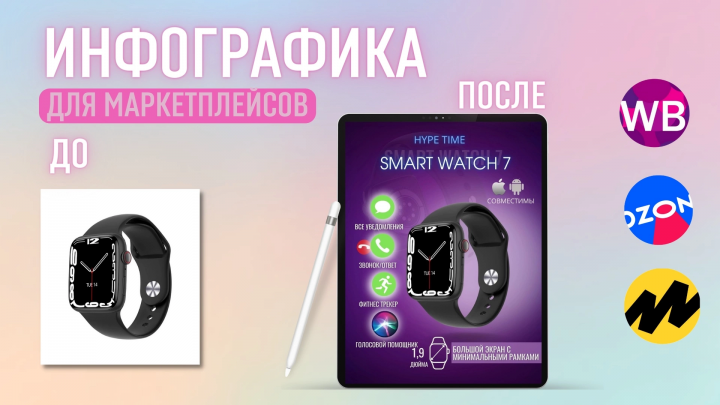 Инфографика для маркетплейсов