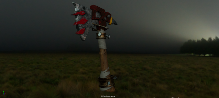 AXE-LowPoly