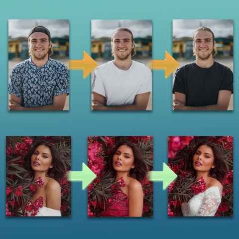 Профессиональная обработка фото Искусственным Интеллектом