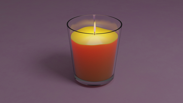 Восковая свеча