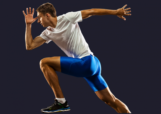 Веб баннер для акций сети спортзалов XFIT