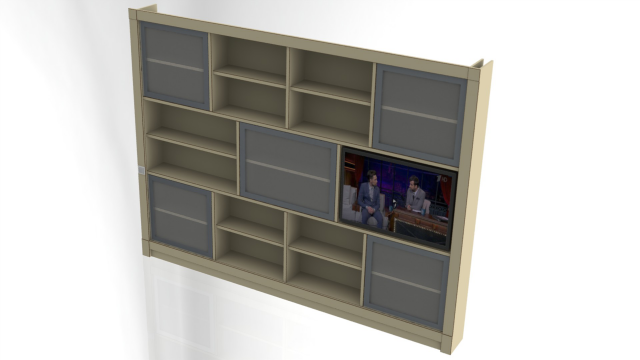 Книжный стеллаж v2.0 ВВ1