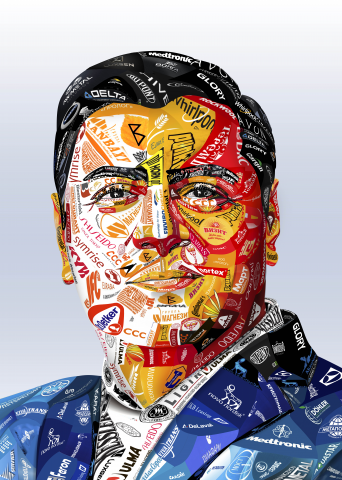 Портрет из лого