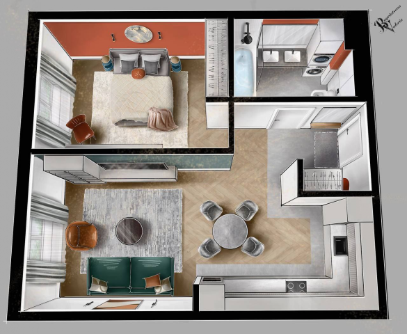 Планировка квартиры в Санкт-Петербурге