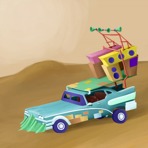 Post-Apocalypse car again