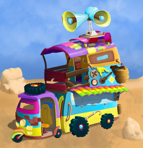 Post-Apocalypse car
