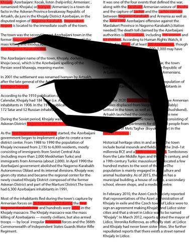 Постер к трагедии Ходжалы