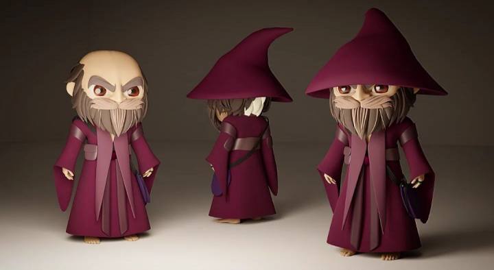 3d game character