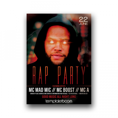Афиша Rap Party
