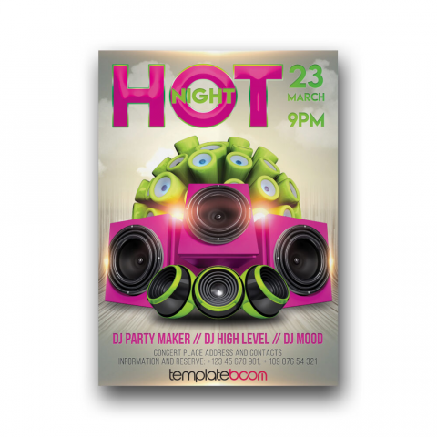 Афиша Hot Night