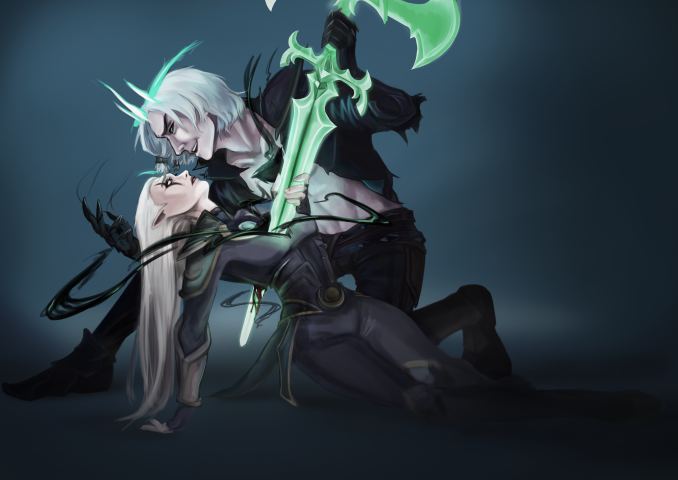 Фанарт League of Legends