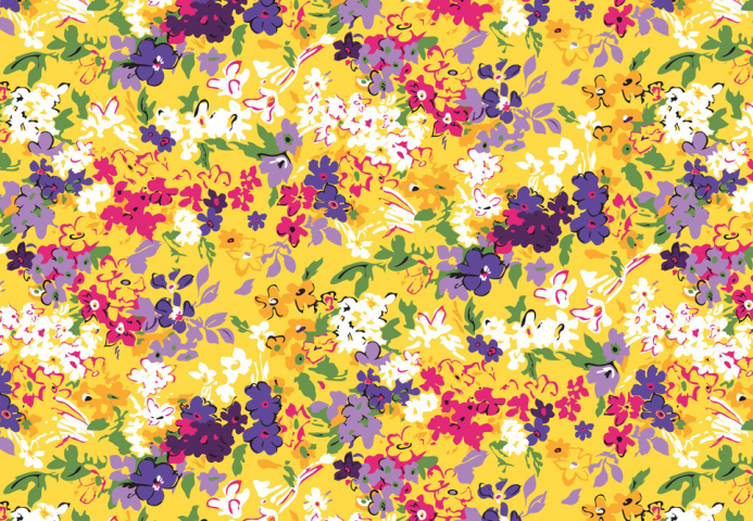 Эскиз рисунка для ткани в Adobe Illustrator