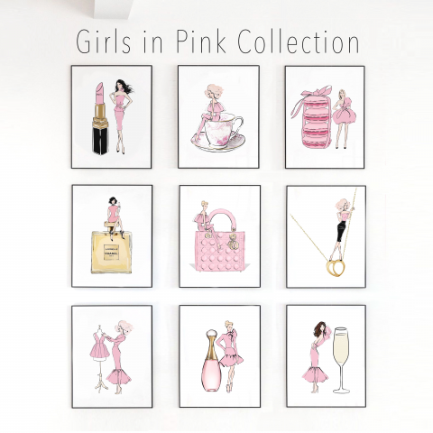 Набор иллюстраций для Beauty салона