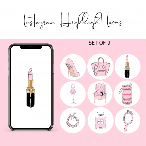 Инстаграм иконки+превью