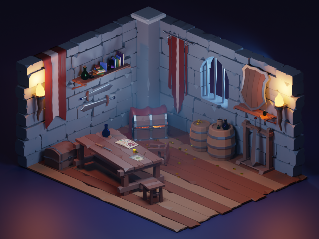 Mercenary lair