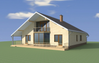 Дом из керамического камня