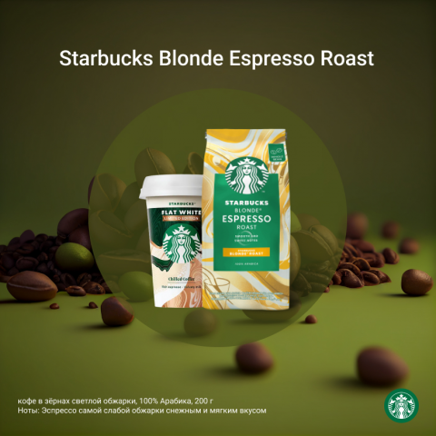 баннер Starbucks