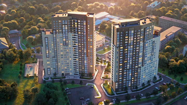 Многостраничный сайт недвижимости