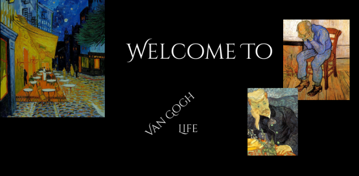 Дизайн сайтов - "Новый взгляд на музей Ван Гога"