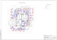 План системы вентиляции ресторана