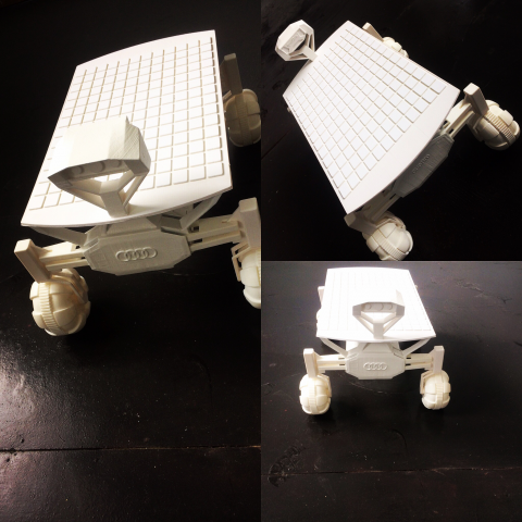 луноход от Audi по конкурсу Google Lunar XPRIZE